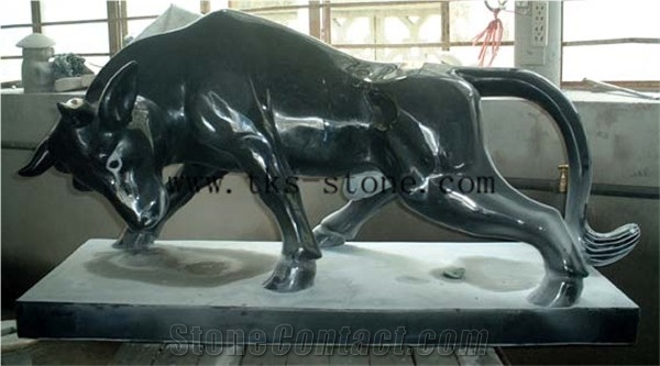Bullfight Carving/Cow Sculpturse/Animal Sculptures