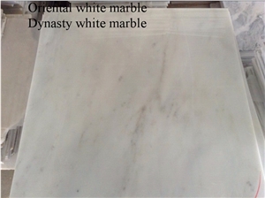 Carrara White Marble Tiles, Dynasty White Marble Slabs, China White Marble