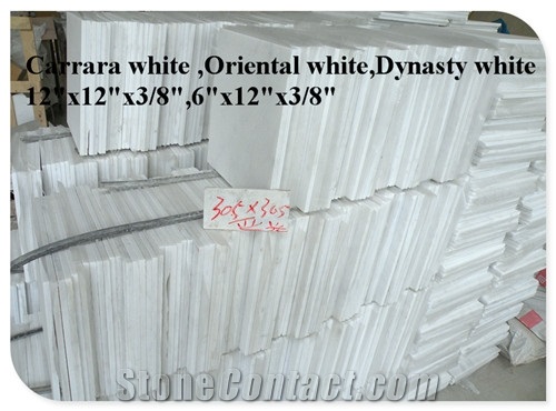 Carrara White,Oriental White 12"X12"Tiles,6"X12" Tiles,