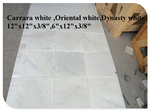 Carrara White,Oriental White 12"X12"Tiles,6"X12" Tiles,