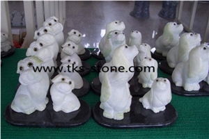 China Beige Granite Owl Sculptures,Landscape Sculpture, Owl Sculpture, Animal Sculpture, Garden Sculpture