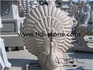 China Blue Granite Eagle Sculpture & Statue,Granite Animal Carving Eagle, Animal Sculptures, Garden Sculptures