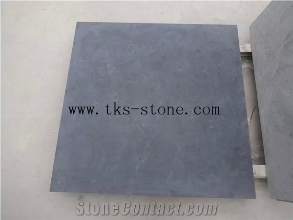 China Blue Limestone Tiles, China Silver Valley Limestone Slabs & Tiles