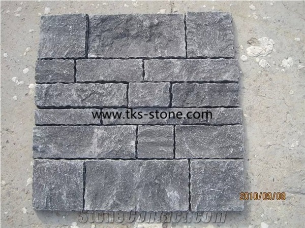 China Blue Limestone Wall Tiles, Silver Valley Slabs & Tiles, China Blue Limestone Tiles