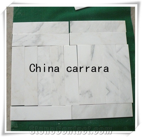 China Carrara,Dynasty White,Oriental White Slabs & Tiles, Carrara Grigio Curva White Marble Slabs & Tiles