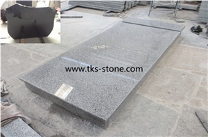 China G603 Grey Granite Tombstone, Grey Granite Monument & Tombstone, Double Monuments