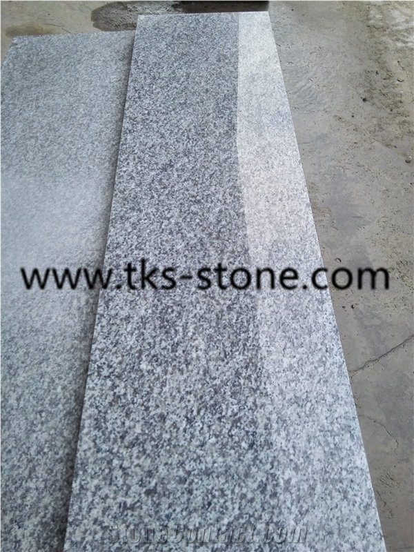 China G623 Grey Granite Tiles Steps and Risers,G623 Rosa Beta Cut to Size,G623 Granite Tiles & Slabs for Wall & Floor Covering., China Grey Granite