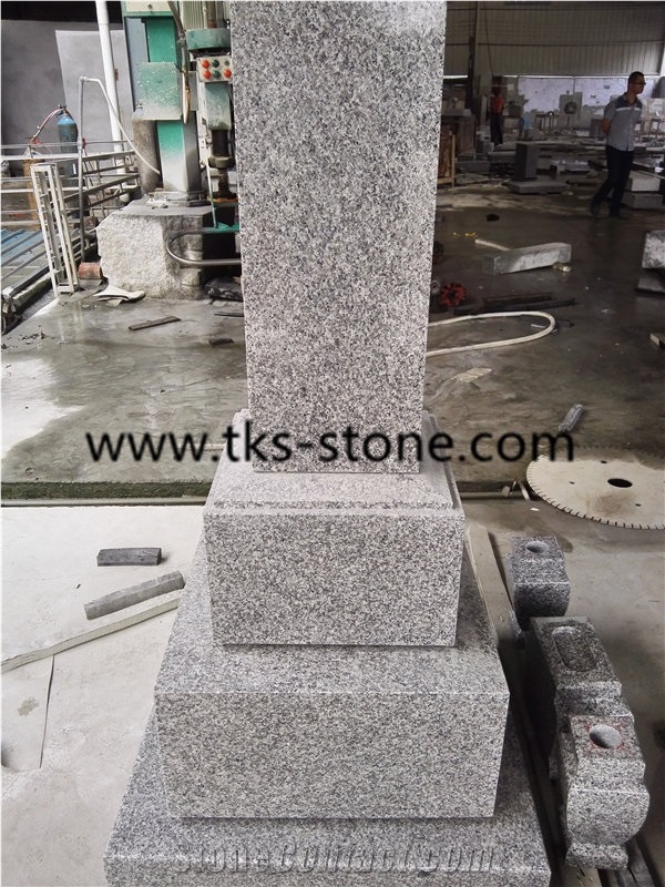 China G623 Grey Granite Tombstone, Upright Monument Headstone,623 Headstone, G623 Gravestone, G623 Tombstone, Grey Monument,G623 Granite Tombstone & Monument,Memorials,Gravestone & Headstone