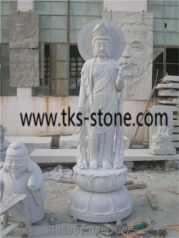 China Grey Granite Buddha Sculpture,Gods Statues,Buddhism Sculpture & Statue,Religious Statues & Sculptures