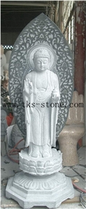 China Grey Granite Gods Sculptures/Religious Sculptures