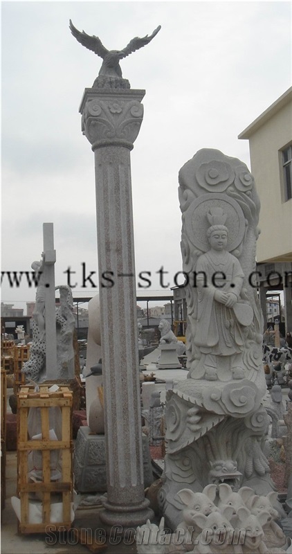 China Grey Granite Lanneret/Tercel/El Pa Sida/ Tiercel Sculpturse/Animal Sculptures