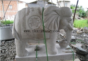 China Multicolor Granite Tiger Sculpturse/Works Of Art/Animal Sculptures