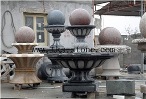 China Multicolor Marble Fountain Ball /Fortune Ball