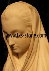 China White Marble Head Statues, Marble Head Status & Sculptures,Cavings,Human Sculptures
