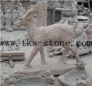 Deer Carving/Animal Sculptures
