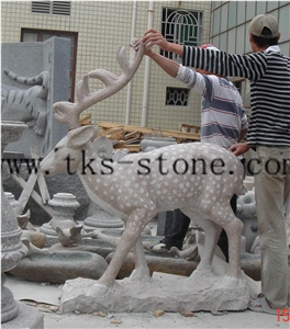 Deer Carving/Animal Sculptures