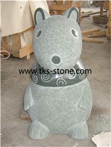 Dog Stone Animal Sculptures,Dog Stone Carving,Dog Stone Statue,Animal Sculptures&Statues,Grey Marble Statues&Sculptures