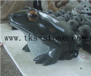 Frog Carving/Toad Bufonid Sculptures/Animal Sculptures
