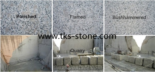 G383 Granite Pearl Flower Blocks, China Pink Granite