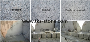 G383 Granite Pearl Flower Blocks, China Pink Granite