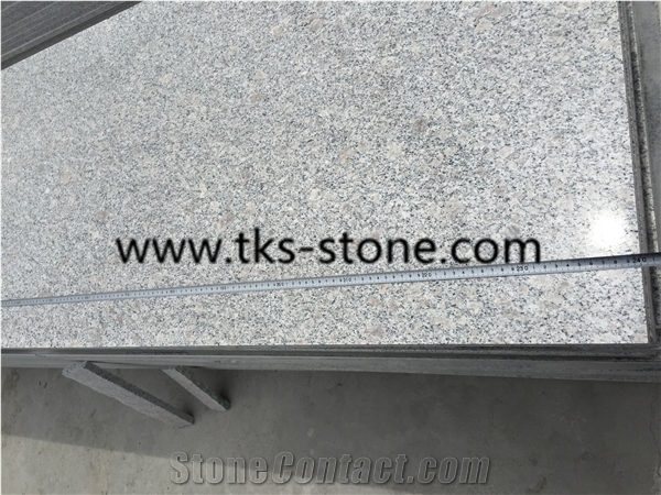 G383 Granite Slabs & Tiles, Pearl Flower Half Slabs 240upx70upx2cm Good Quality Nice Price