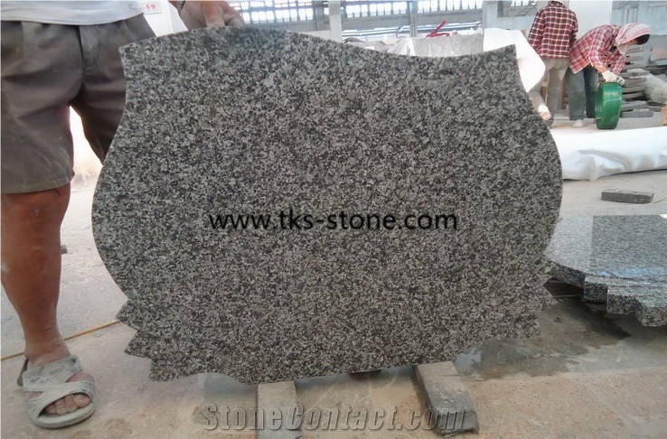 G435 Poland Granite Tombstone,Grey Granite Monument & Tombstone, Supply Various Of Style Monument & Tombstone