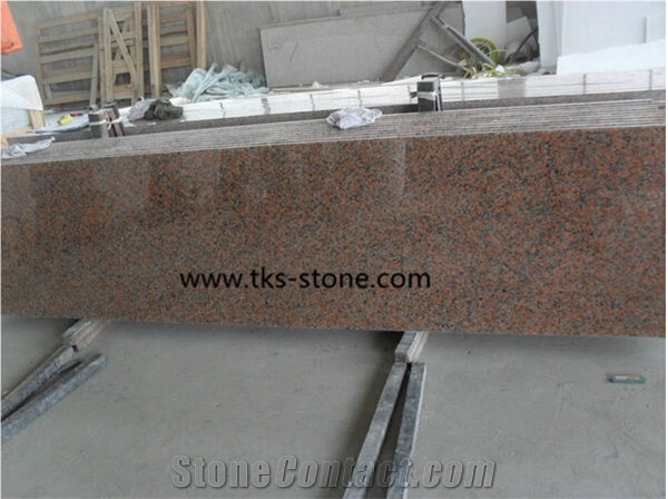 G562 Granite Slabs for Making Kitchen Countertops,Maple Red,China Red Granite Kitchen Tops