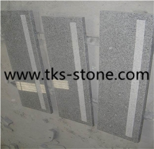 G603 Granite Stairs and Steps, Grey Granite Stairs and Steps, Interior Stair and Step with Anti Slip