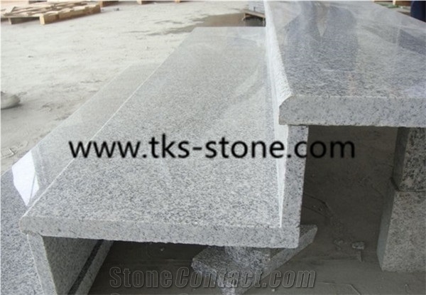 G603 Granite Stairs and Steps, Grey Granite Stairs and Steps, Interior Stair and Step with Anti Slip