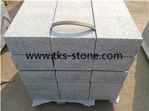 G603 Grey Granite Kerstone,Cubestone,Stairs,Slabs,Paving Stone,Bushhamered Curbstone ,Flamed Curbstone Kerbstones.