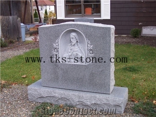G603 Grey Granite Monument & Tombstone,Jesus,Goddess Headstones,Upright Monuments,Custom Monuments