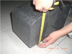 G654/Padang Dark/Sesame Black Granite Kerbstone/Curb Stone