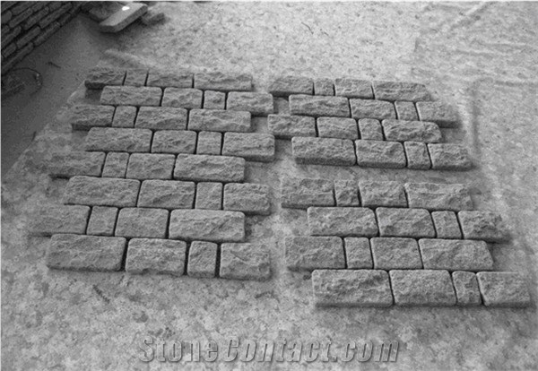 G654 Tumbled Cobble Stone,China Impala/Padang Dark/Sesame Black Paving Stone for Courtyard Road Pavers/Driveway/Garden Road/Exterior Flooring, G654 Granite Courtyard Road Pavers