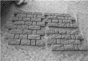 G654 Tumbled Cobble Stone,China Impala/Padang Dark/Sesame Black Paving Stone for Courtyard Road Pavers/Driveway/Garden Road/Exterior Flooring, G654 Granite Courtyard Road Pavers