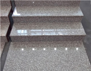 G664,Bainbrook Brown,Majestic Mauve,Misty Brown,Purple Pearl,China Ruby Red,Sunset Pink,Tea Brown,Polished Granite Stairs&Steps