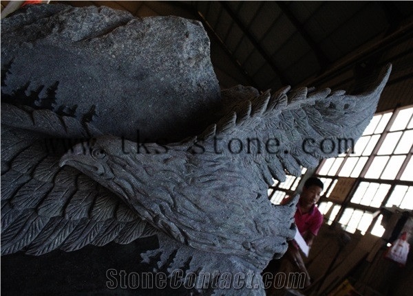 Green Granite Monument & Tombstone, Pet Carving.Eagle Sculpture Tombstones.Supply Various Of Style Monument & Tombstone