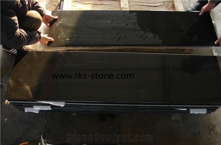 Hebei Black,China Black Granite Kitchen Countertop