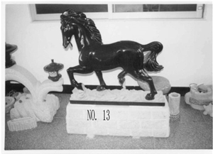Horse Marble Scupture, Black Marble Sculpture,Animal Sculptures, Yellow Dog Sculpture,Statues,Garden Sculptures