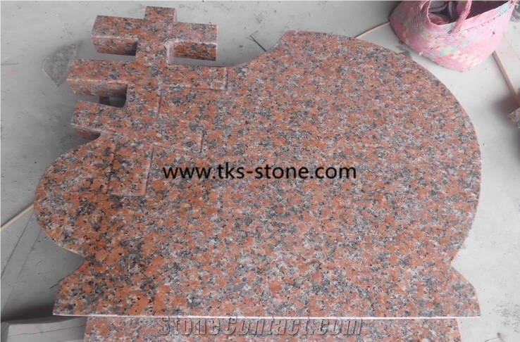 Maple-Leaf Red Monument & Tombstone, G562 Czech Tombstones，Granite Headstone