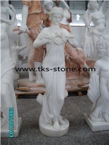Marble Human Sculptures, Marble Statue, Sx Brown Marble Sculptures,White Marble Figure Statues, Handcarved Sculptures, Western Style Marble Human Sculptures & Statues, Religious Statues