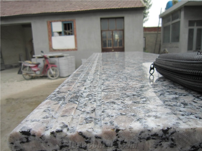 Pearl Flower Granite Stair&Step, G383 White Granite Steps,China Pink Granite