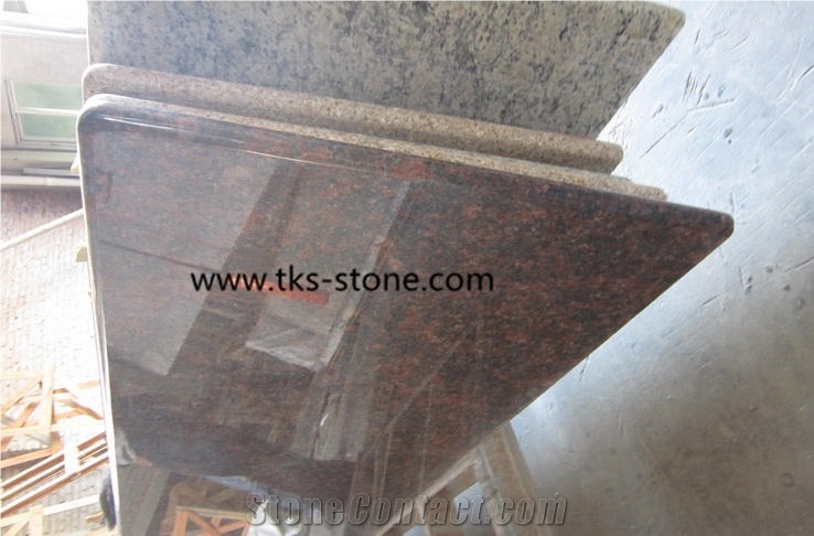Tan Brown Granite Kitchen Countertop, India Brown Granite Kitchen Worktops