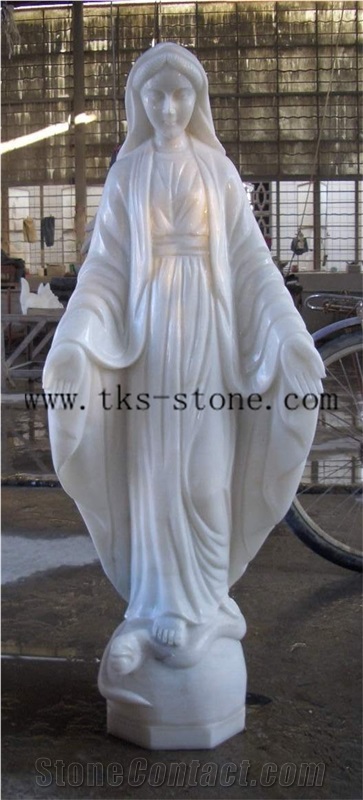  Virgin Mary Sculpture/Mother Of God/The Queen Of Grace