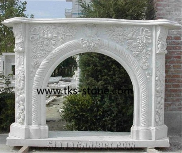 White Marble Fireplace,Supply Various Of Style Fireplace,Marble Fireplaceclassy White Marble Hand Carving Sculptured Fireplace Mantel