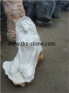 White Marble Sculptures&Statues, Human Sculptures,Head Statues,Western Statues/Handcarved Sculptures