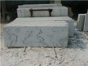 China Guangxi White Marble Polishing Slabs,Bianco Grey Veins Marble Slabs & Tiles for Walling & Floor Covering