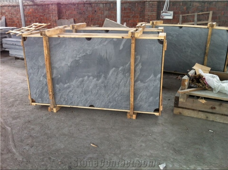 Own Factory-Nero Slate Slabs,China Black Slate Slabs for Exterior Floor Covering