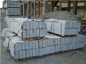 Rough Picked China Grey Granite Kerbstone/Curbs for Outside Garden Road Side Stone-Own Factory Hot Products