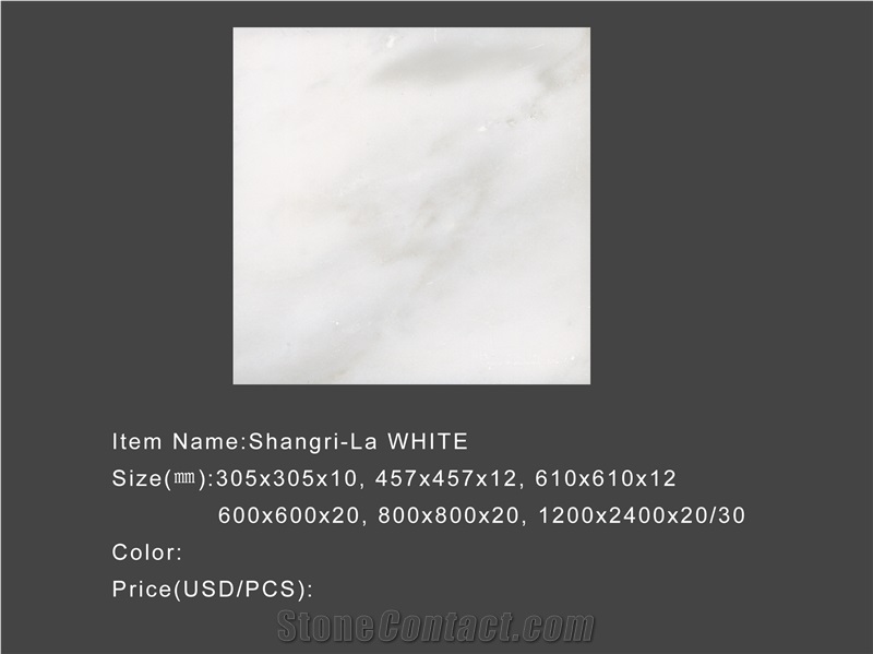 Shangri La White Marble High Polished Slabs,China Shangrila White Marble with Grey Veins Tiles for Floor Covering