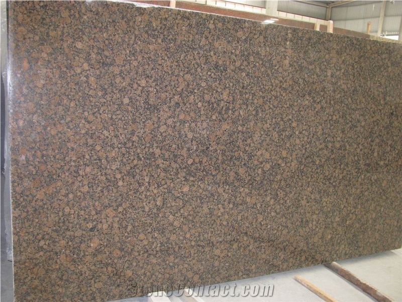 Fargo Baltic Brown Granite Polished Big Slabs/Gang-Sawn Slabs in 2cm, 3cm